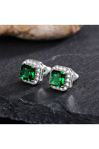 Choice أقراط أميرة خضراء فاخرة جديدة لعام 2024 من سمال سكوير للنساء، هدية للذ...