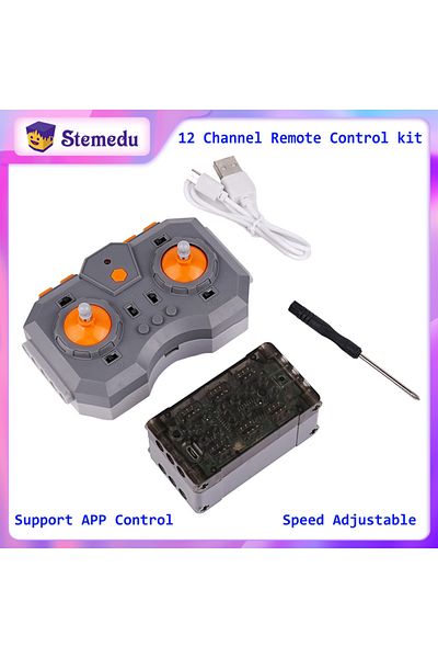 Choice 12 Channel Remote Control Rechargeable Lithium Battery Box Kit APP Control Speed Adjustable Power...