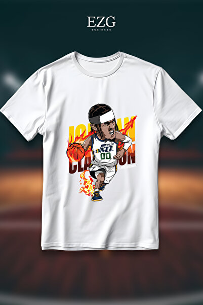 EZG Business Μπλουζάκι J.Clarkson Flamethrower με στάμπα, Oversize Unisex, απ...