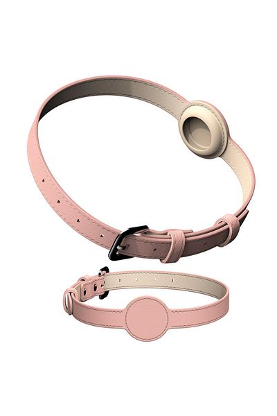 Choice S Within 5-10kg Pink For Apple Airtag Protective Tracker Waterproof Pet Dog Anti-lost Positioning Si