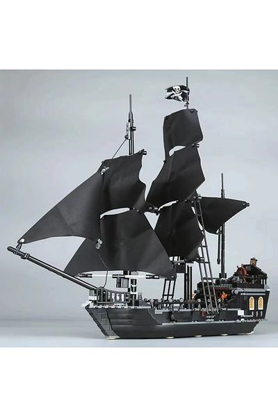 Choice No box Paper manual Pirates of the Caribbean Revenge Battleship Black Pearl and Anne Sailing Buildin