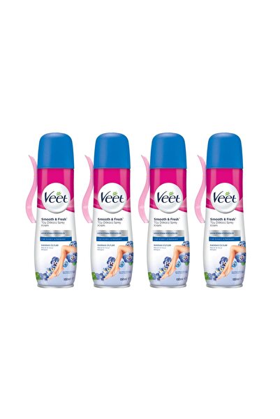 Veet Sprey 150 ml Hassas Cilt X 4 Adet