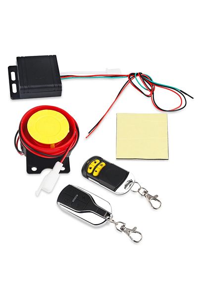 Choice 003BK Motorcycle Security Alarm Anti-Theft For Motorcycle Remote Control Key Shell Motorbike Scooter