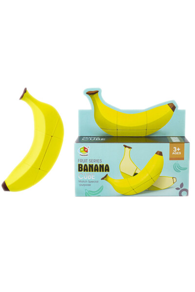Choice مكعب سحري من الفاكهة الإبداعية من Banana Fanxin، الموز والليمون والبرت...