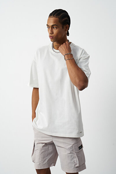 Mesfeno Premium Basic T-Shirt με λεπτομέρεια ραφής σε μεγάλο μέγεθος