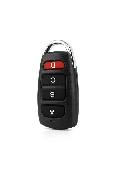 Choice ABCD Button Mini Black 433MHz Wireless Remote Control Electric Garage Roll-up Door Security Alarm Co