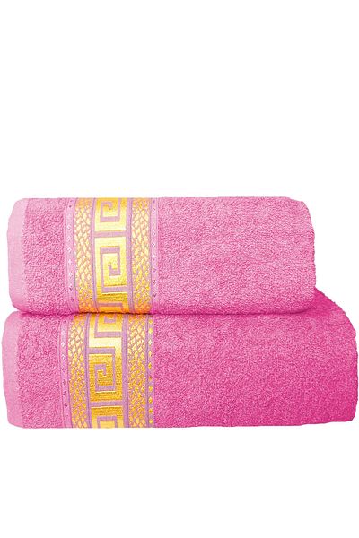 Mira Home Σετ Πετσέτες Μπάνιου 2 τεμαχίων Helen 100% Βαμβάκι 70x140 cm