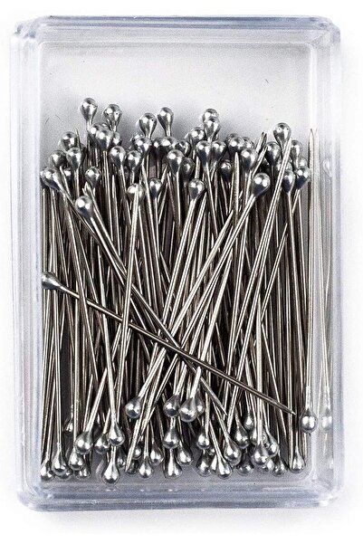 Twin Store Minelli Needle Boxed Metal Head 100 Pcs