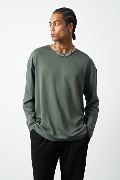 Mesfeno Ανδρικό μπλουζάκι με μακρύ μανίκι, ελαστικό Modal