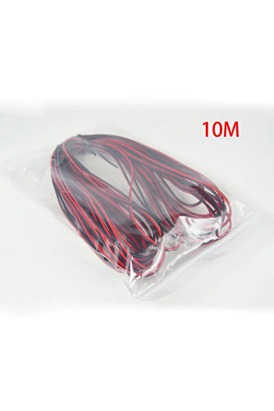 Choice1 سلك كهربائي تيار مستمر بطول 10 أمتار، كابل تمديد أحادي الشريط بطول 5 ...