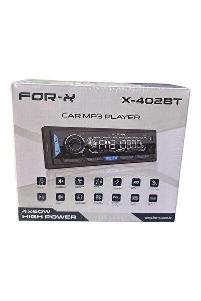 For-X X-402BT OTO TEYP 2025 YENİ ÜRÜN