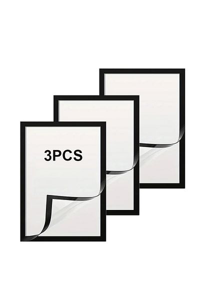 Choice 3pcs 2/3/5/10pcs A4 8x12Inch Rubber Magnet poster frame Soft Self Diamond Painting Frames A4 Canvas