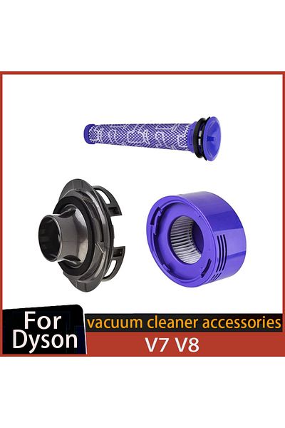Choice 3PCS Upgrade Rear Motor Cover  Hepa Filter Post filter Replacemen for Dyson V7 V8 Cordless Vacuum Cl