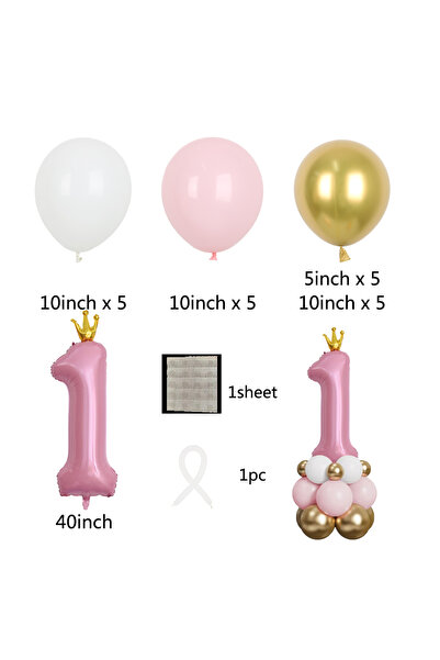 Choice بالونات لاتكس وردية مقاس 40 بوصة (20230508J01-PINK) لتزيين حفلات أعياد...