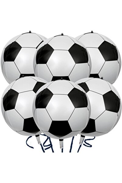 Choice كما في الصورة 22 بوصة بالونات كرة القدم - 6 قطع 6 قطع 22 بوصة 4D بالون...