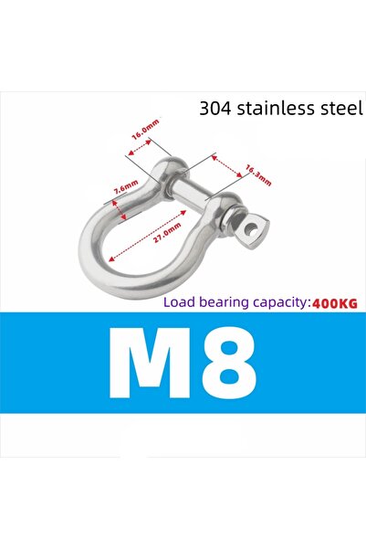 Choice M8-1 قطعة من الفولاذ المقاوم للصدأ 304 الياباني/الأوروبي، سلسلة ممتدة ...