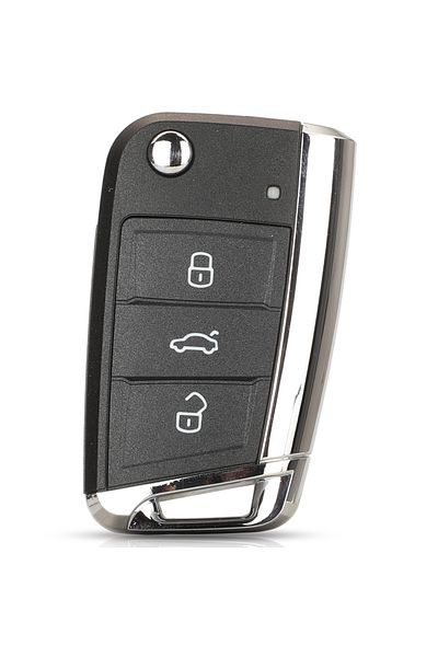 Choice C Style With Hu66 Blade Jingyuqin 3btn Mqb Remote Key Shell Cover For Vw Golf 5 7 Sportsvan Gti Mk7