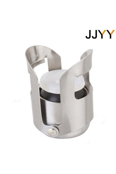 STONEGO silver Portable Stainless Latches Champagne Sparkling Wine Bottle Stopper Sealer Bar Wine Plug Liquo