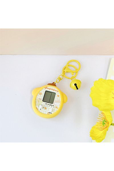 Choice PompomPurin Cartoon Sanrio Anime Kuromi Cinnamoroll Keychain Pendant Ins Kawaii Decompression Game C