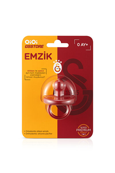 GSStore Galatasaray Silikon Emzik Tekli 0+ Ay U231808