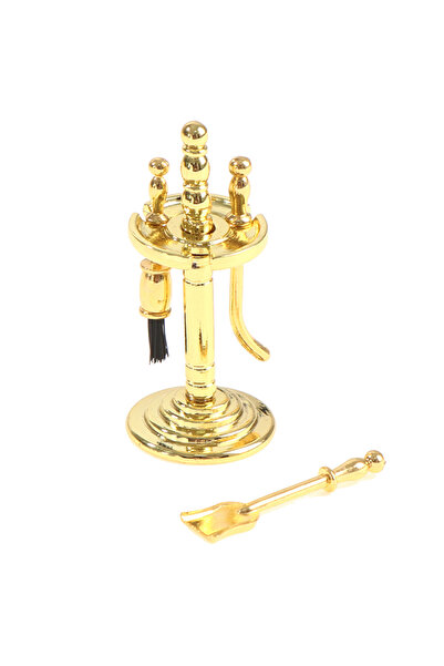 Choice حامل عرض أدوات تنظيف مصغرة من سبائك معدنية مقاس واحد، مكون من 4 قطع، ل...