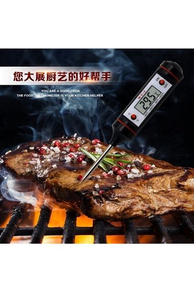 Choice Digital Meat Thermometer Cooking Food Kitchen Probe Water Milk Oil Liquid Oven Digital Temperature