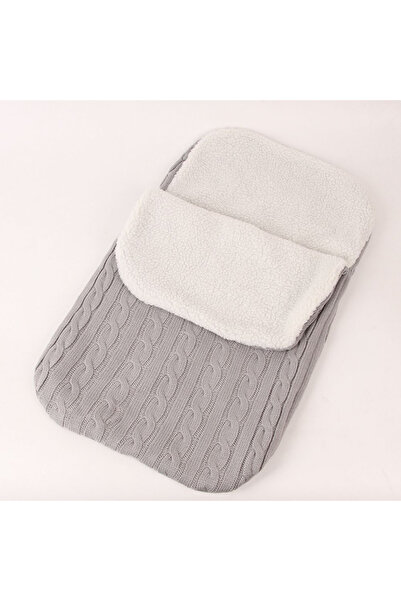 Choice أكياس نوم للأطفال حديثي الولادة باللون الرمادي الفاتح مقاس 68 × 38 سم،...