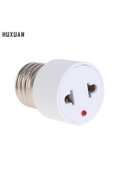 Choice New E27 Bulb To US EU Plug Light Fixture Bulb Base Lamp Socket Adapter Convert E27 Base To Regula...