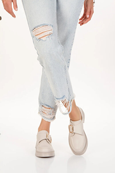 inyola حذاء أكسفورد نسائي بتفاصيل شريطية 4053