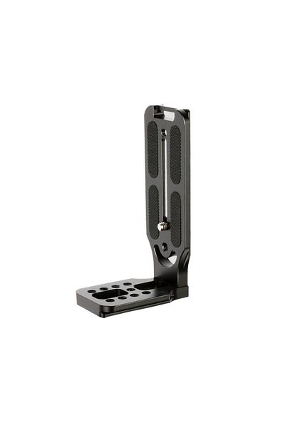 Choice black Vertical L Plate Camera Quick Release Board Mount Baseplate Universal for DSLR Ballhead Phone