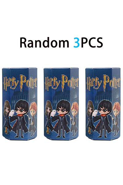 Choice Random 3PCS Harry Potters Sonny Angel Blind Box  James Potter Mini magic wand model ornaments decora