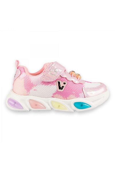 Vicco 346.P25Y.177 Gelato Booties Lighted Phylon Pink Girl's Sneakers