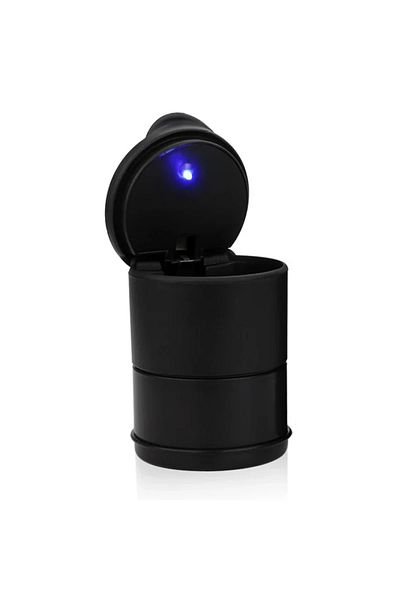 Choice with LED light Universal Car LED Ashtray Garbage Coin Storage Cup Container Cigar Ashtray Holder Aut