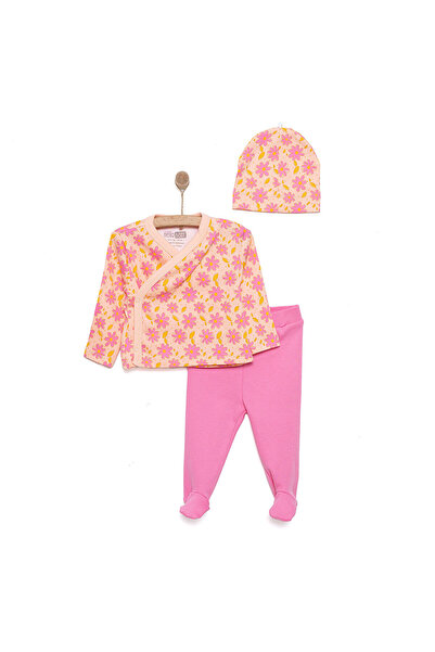 ebebek Hello Baby HelloBaby Kız Zıbın-Şapka-Patikli Alt Kız Bebek