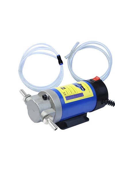 EAFC blue 12V Electric Scavenge Suction Transfer Change Pump Oil Transfer Pump 1-4L/min Motor Oil Diesel