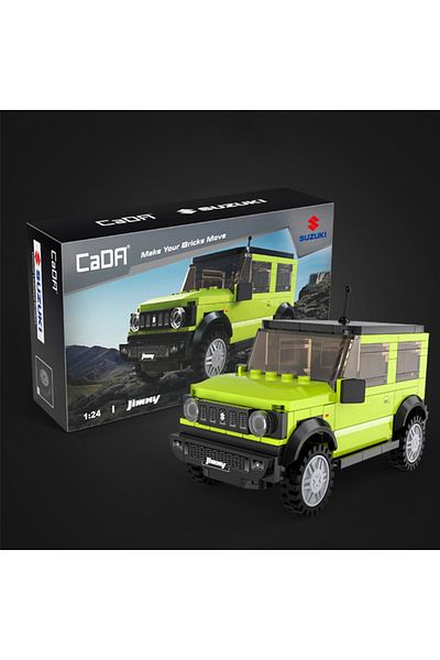 Choice black Cada 1:24 City SUV Compatible Off-road Racing Car Vehicle Building Block Classic Bricks Toys F