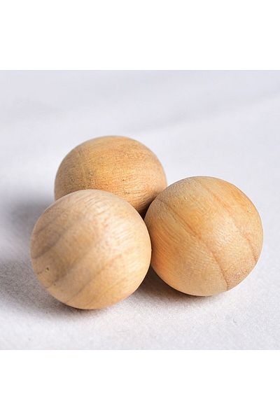 Choice 50PCS 10/50/100pcs Natural Cedar Wood Balls Camphor Wood Balls Moth Repellent for Drawers Storage Bo