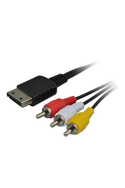 JETTING onesize 1.8M Composite AV Audio Video TV Adapter Cable Nickel Plated Plug Game Cable for SEGA Dreamc