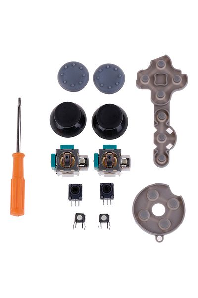 KOQZM One Size 13 In 1 Analog Stick Sensor Thumb Sticks Trigger Switch Button For Xbox 360