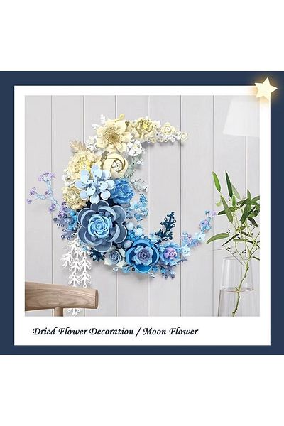 Choice creative expert Moon-shaped flower Rose moc Building Block bricks model toy Valentine gifts Chris...