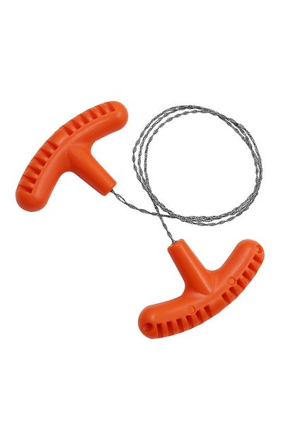 Choice Under 100mm High-quality Multi-purpose Mini Pocket Wire Saw Stainless Steel Wire Saw Orange Outdoor
