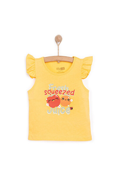 ebebek Hello Baby HelloBaby Basic Kız Meyve Baskılı Atlet T-shirt Kız Bebek