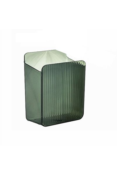 Choice Clear-Green Clear Pet Plastic Wall Mount Organizer Storage Box Container Bin for Dorm Bathroom and O