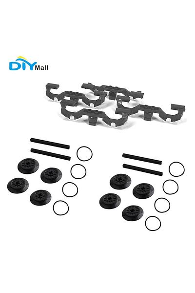 Choice MOC Train Wheel Frames +Wheels+ Axle Set 2871 57999 3706 High-Tech Building Blocks Train Motor Mo...