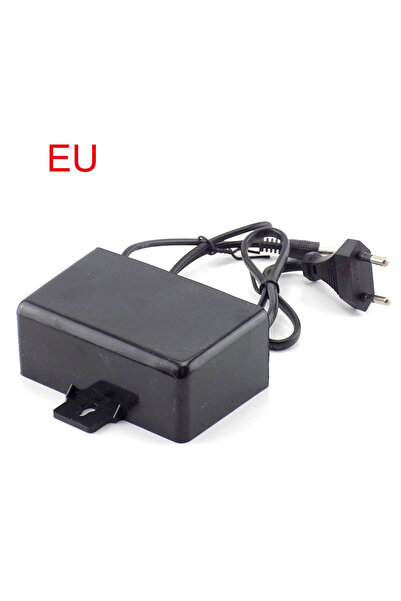 Choice محول طاقة لكاميرات المراقبة، يعمل بقابس أوروبي، تيار متردد/مستمر 12 فو...