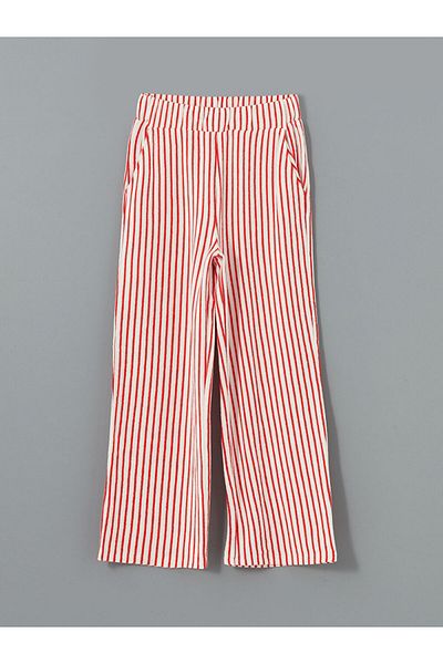 LC Waikiki Lcw Striped Girls' Sweatpants with Elastic Waist
