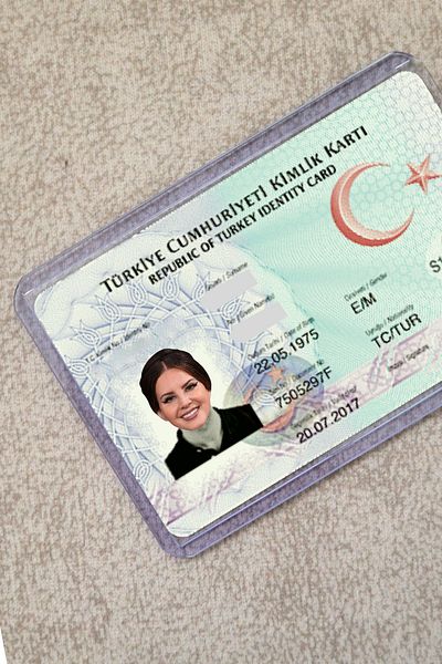 SARANG Lana Del Rey Id Case - Driver's License, Population Wallet, School Card, Akbil Case