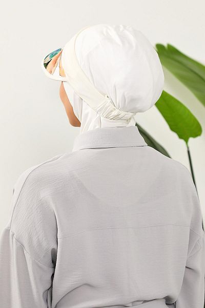 Aisha's Design عمامة بونيه من النينجا مع قناع منقوش قابل للإزالة، b-91d