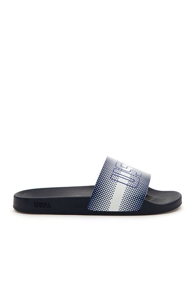 U.S. Polo Assn. Men's Navy Blue Slippers 50305417 -Vr033