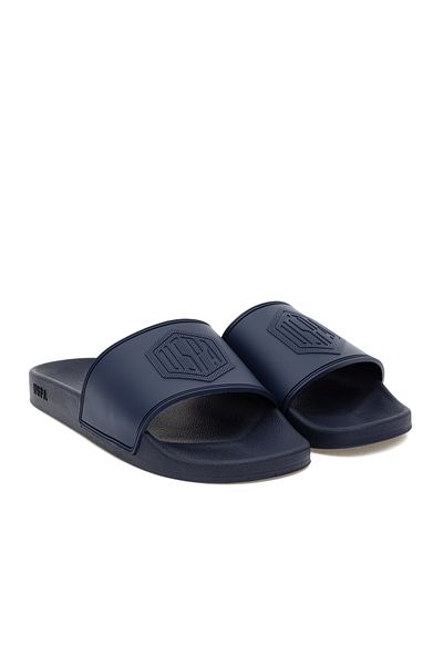 U.S. Polo Assn. النعال الرجالية باللون الأزرق الداكن 50305419 -VR033